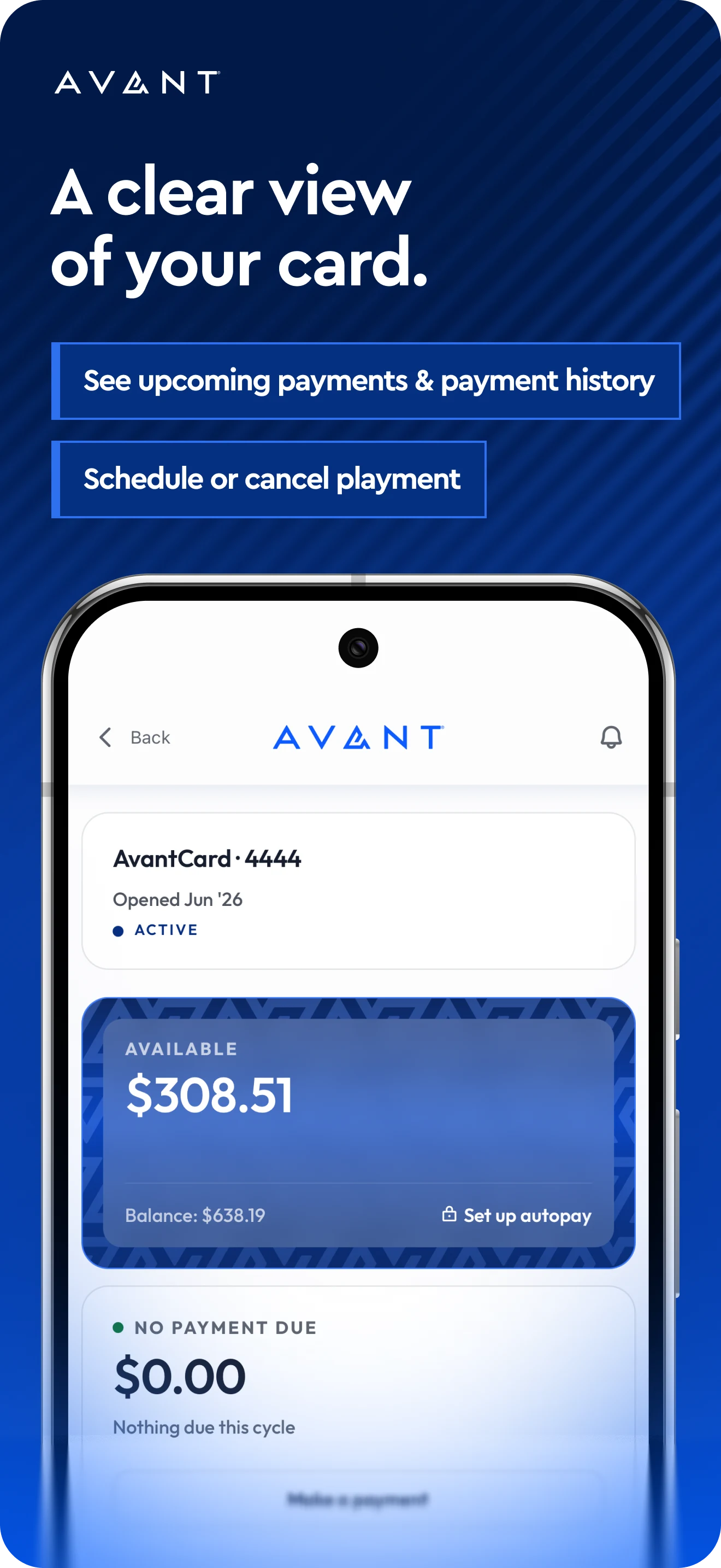 Avant screenshot